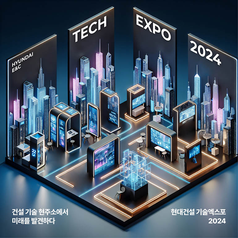 건설 기술 현주소에서 미래를 발견하다 현대건설 기술엑스포 2024
